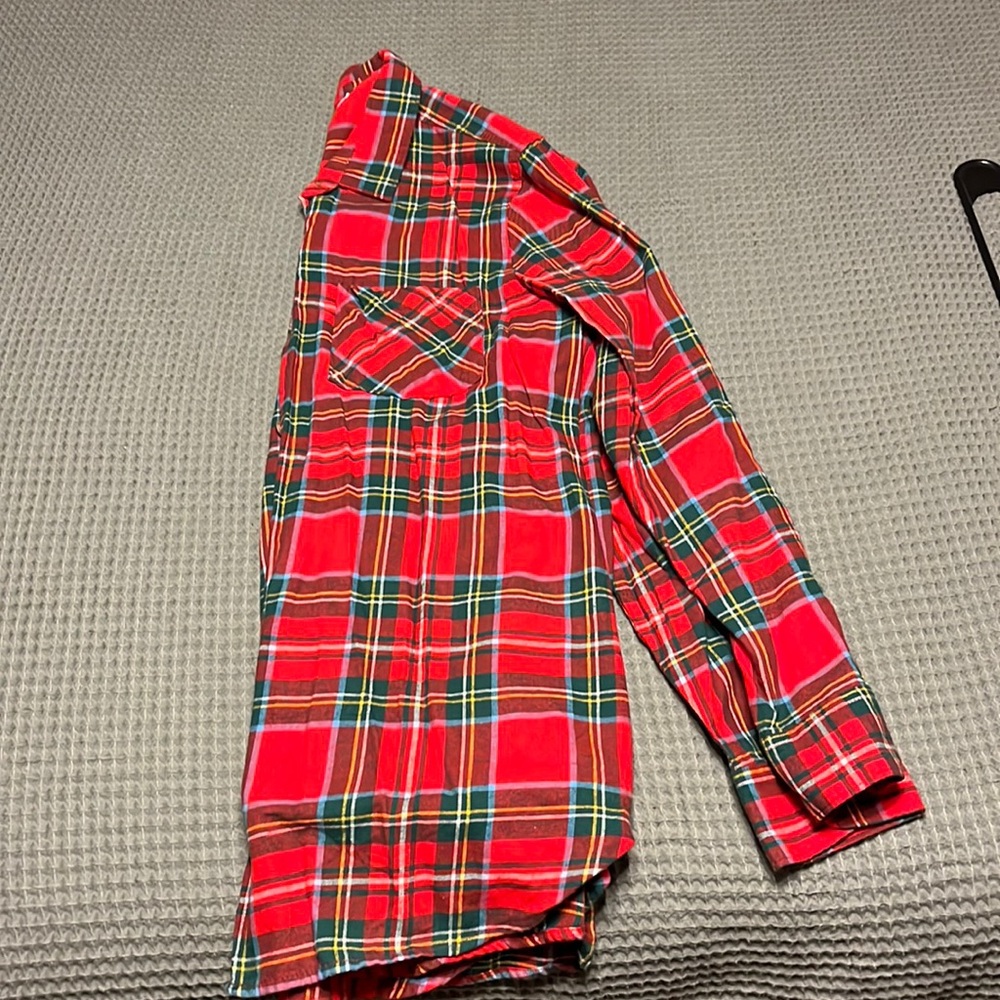 Women’s size xl tunic flannel